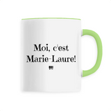 Mug - Moi c'est Marie-Laure - 6 Coloris - Cadeau Original - Cadeau Personnalisable - Cadeaux-Positifs.com -Unique-Blanc-