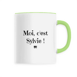 Mug - Moi c'est Sylvie - 6 Coloris - Cadeau Original - Cadeau Personnalisable - Cadeaux-Positifs.com -Unique-Vert-