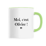 Mug - Moi c'est Olivier - 6 Coloris - Cadeau Original - Cadeau Personnalisable - Cadeaux-Positifs.com -Unique-Blanc-