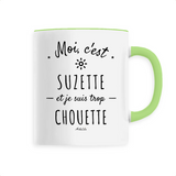 Mug - Suzette est trop Chouette - 6 Coloris - Cadeau Original - Cadeau Personnalisable - Cadeaux-Positifs.com -Unique-Blanc-
