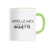Mug - Appelle-moi Biquette - 6 Coloris - Cadeau Original - Cadeau Personnalisable - Cadeaux-Positifs.com -Unique-Blanc-