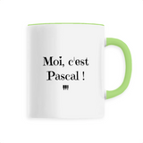 Mug - Moi c'est Pascal - 6 Coloris - Cadeau Original - Cadeau Personnalisable - Cadeaux-Positifs.com -Unique-Vert-