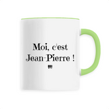 Mug - Moi c'est Jean-Pierre - 6 Coloris - Cadeau Original - Cadeau Personnalisable - Cadeaux-Positifs.com -Unique-Blanc-