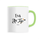 Mug - Eva au Top - 6 Coloris - Cadeau Original - Cadeau Personnalisable - Cadeaux-Positifs.com -Unique-Vert-