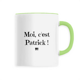 Mug - Moi c'est Patrick - 6 Coloris - Cadeau Original - Cadeau Personnalisable - Cadeaux-Positifs.com -Unique-Vert-