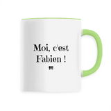 Mug - Moi c'est Fabien - 6 Coloris - Cadeau Original - Cadeau Personnalisable - Cadeaux-Positifs.com -Unique-Blanc-