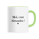 Mug - Moi c'est Alexandra - 6 Coloris - Cadeau Original - Cadeau Personnalisable - Cadeaux-Positifs.com -Unique-Blanc-