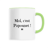Mug - Moi c'est Papounet - 6 Coloris - Cadeau Original - Cadeau Personnalisable - Cadeaux-Positifs.com -Unique-Blanc-
