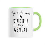 Mug - Un Directeur trop Génial - 6 Coloris - Cadeau Original - Cadeau Personnalisable - Cadeaux-Positifs.com -Unique-Vert-