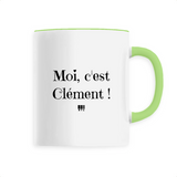 Mug - Moi c'est Clément - 6 Coloris - Cadeau Original - Cadeau Personnalisable - Cadeaux-Positifs.com -Unique-Vert-