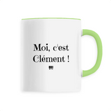 Mug - Moi c'est Clément - 6 Coloris - Cadeau Original - Cadeau Personnalisable - Cadeaux-Positifs.com -Unique-Blanc-