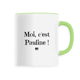 Mug - Moi c'est Pauline - 6 Coloris - Cadeau Original - Cadeau Personnalisable - Cadeaux-Positifs.com -Unique-Blanc-