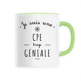 Mug - Une CPE trop Géniale - 6 Coloris - Cadeau Original - Cadeau Personnalisable - Cadeaux-Positifs.com -Unique-Blanc-