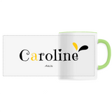Mug - Caroline - 6 Coloris - Cadeau Original - Cadeau Personnalisable - Cadeaux-Positifs.com -Unique-Bleu-