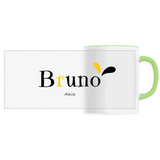 Mug - Bruno - 6 Coloris - Cadeau Original - Cadeau Personnalisable - Cadeaux-Positifs.com -Unique-Bleu-