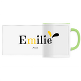Mug - Emilie - 6 Coloris - Cadeau Original - Cadeau Personnalisable - Cadeaux-Positifs.com -Unique-Blanc-