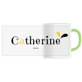 Mug - Catherine - 6 Coloris - Cadeau Original - Cadeau Personnalisable - Cadeaux-Positifs.com -Unique-Vert-