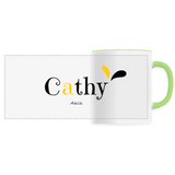 Mug - Cathy - 6 Coloris - Cadeau Original - Cadeau Personnalisable - Cadeaux-Positifs.com -Unique-Blanc-