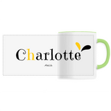 Mug - Charlotte - 6 Coloris - Cadeau Original - Cadeau Personnalisable - Cadeaux-Positifs.com -Unique-Blanc-