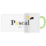 Mug - Pascal - 6 Coloris - Cadeau Original - Cadeau Personnalisable - Cadeaux-Positifs.com -Unique-Blanc-
