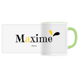 Mug - Maxime - 6 Coloris - Cadeau Original - Cadeau Personnalisable - Cadeaux-Positifs.com -Unique-Vert-