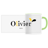 Mug - Olivier - 6 Coloris - Cadeau Original - Cadeau Personnalisable - Cadeaux-Positifs.com -Unique-Blanc-