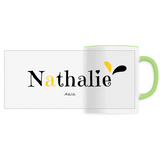 Mug - Nathalie - 6 Coloris - Cadeau Original - Cadeau Personnalisable - Cadeaux-Positifs.com -Unique-Blanc-