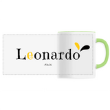 Mug - Leonardo - 6 Coloris - Cadeau Original - Cadeau Personnalisable - Cadeaux-Positifs.com -Unique-Blanc-