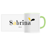 Mug - Sabrina - 6 Coloris - Cadeau Original - Cadeau Personnalisable - Cadeaux-Positifs.com -Unique-Blanc-