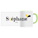 Mug - Stéphane - 6 Coloris - Cadeau Original - Cadeau Personnalisable - Cadeaux-Positifs.com -Unique-Blanc-