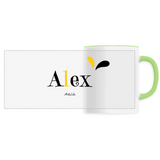 Mug - Alex - 6 Coloris - Cadeau Original - Cadeau Personnalisable - Cadeaux-Positifs.com -Unique-Blanc-