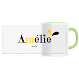 Mug - Amélie - 6 Coloris - Cadeau Original - Cadeau Personnalisable - Cadeaux-Positifs.com -Unique-Blanc-