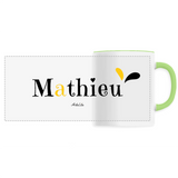 Mug - Mathieu - 6 Coloris - Cadeau Original - Cadeau Personnalisable - Cadeaux-Positifs.com -Unique-Blanc-