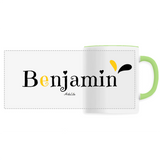 Mug - Benjamin - 6 Coloris - Cadeau Original - Cadeau Personnalisable - Cadeaux-Positifs.com -Unique-Blanc-