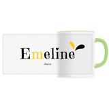 Mug - Emeline - 6 Coloris - Cadeau Original - Cadeau Personnalisable - Cadeaux-Positifs.com -Unique-Blanc-