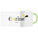 Mug - Carine - 6 Coloris - Cadeau Original - Cadeau Personnalisable - Cadeaux-Positifs.com -Unique-Blanc-