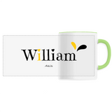 Mug - William - 6 Coloris - Cadeau Original - Cadeau Personnalisable - Cadeaux-Positifs.com -Unique-Blanc-