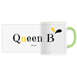 Mug - Queen B - 6 Coloris - Cadeau Original - Cadeau Personnalisable - Cadeaux-Positifs.com -Unique-Blanc-