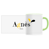 Mug - Agnès - 6 Coloris - Cadeau Original - Cadeau Personnalisable - Cadeaux-Positifs.com -Unique-Blanc-