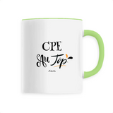 Mug - CPE au Top - 6 Coloris - Cadeau Original - Cadeau Personnalisable - Cadeaux-Positifs.com -Unique-Blanc-