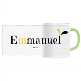 Mug - Emmanuel - 6 Coloris - Cadeau Original - Cadeau Personnalisable - Cadeaux-Positifs.com -Unique-Blanc-