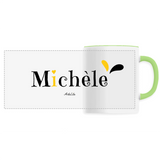 Mug - Michèle - 6 Coloris - Cadeau Original - Cadeau Personnalisable - Cadeaux-Positifs.com -Unique-Blanc-