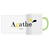 Mug - Agathe - 6 Coloris - Cadeau Original - Cadeau Personnalisable - Cadeaux-Positifs.com -Unique-Blanc-
