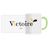 Mug - Victoire - 6 Coloris - Cadeau Original - Cadeau Personnalisable - Cadeaux-Positifs.com -Unique-Blanc-