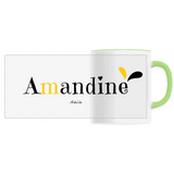 Mug - Amandine - 6 Coloris - Cadeau Original - Cadeau Personnalisable - Cadeaux-Positifs.com -Unique-Blanc-