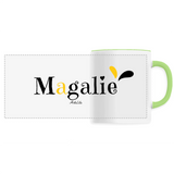 Mug - Magalie - 6 Coloris - Cadeau Original - Cadeau Personnalisable - Cadeaux-Positifs.com -Unique-Blanc-