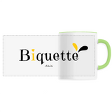 Mug - Biquette - 6 Coloris - Cadeau Original - Cadeau Personnalisable - Cadeaux-Positifs.com -Unique-Blanc-