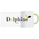 Mug - Delphine - 6 Coloris - Cadeau Original - Cadeau Personnalisable - Cadeaux-Positifs.com -Unique-Blanc-