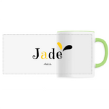 Mug - Jade - 6 Coloris - Cadeau Original - Cadeau Personnalisable - Cadeaux-Positifs.com -Unique-Blanc-