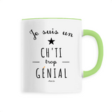 Mug - Un Ch'ti trop Génial - 6 Coloris - Cadeau Original - Cadeau Personnalisable - Cadeaux-Positifs.com -Unique-Vert-